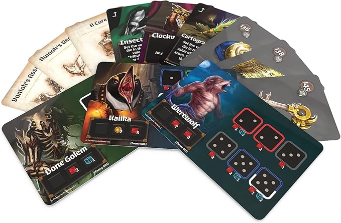 Thunderworks Games Roll Player Adventures: Gulpax's Secret Expansion -Thunderworks Narrative Board Game Age 14+ 1-4 Players 90-150 Min