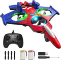 Spider Mini Drone Foam Remote Control Airplane for Kids 2.4GHz RC Jet with LED Lights 360° Stunt Flips and Rolls Easy to Fly Toy Plane Gift for 8 9 10 12+ Year Old Boys Girls