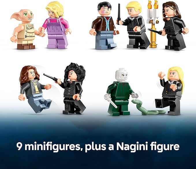 LEGO Harry Potter Malfoy Manor Building Set - Harry Potter Toy for Boys &amp Girls Ages 10+ - Collectible Kids Toy for Fans - Includes 9 Minifigures - 76453