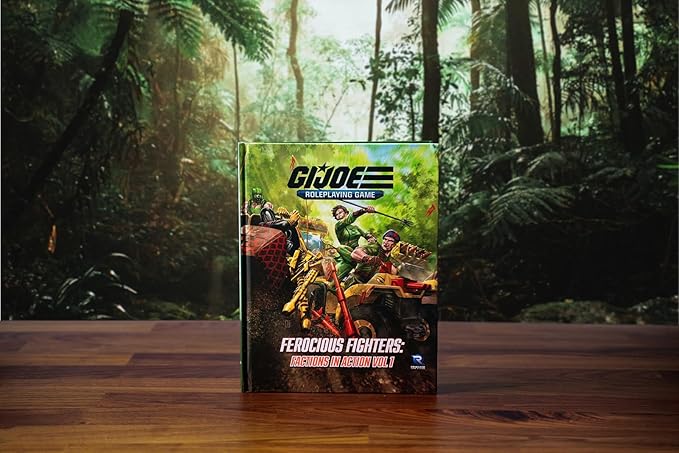 Renegade Game Studios G.I. Joe RPG Sourcebook: Ferocious Fighters Factions in Action Vol. 1