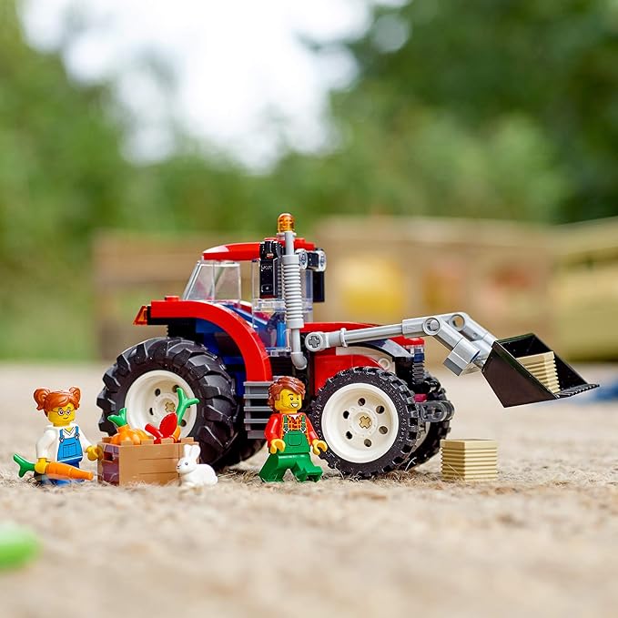 LEGO City Great Vehicles Tractor 60287 Building Toy Set for Kids Boys and Girls Ages 5+ (148 Pieces)