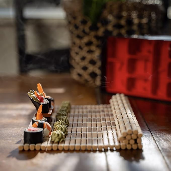 Sushi Chess Set - Sushi Themed Chess Set - 3D Printed Sushi Chess Board Sushi Board Game with Folding Board for Strategy Enthusiast and Family Strategy Game