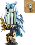 Ideas Magic World Owl Flower Animal Building Set Owl Creative Desk LampCollectible Harry Bird ModelGifts for Adults or Teens Kids 8+ (1288 Pieces)