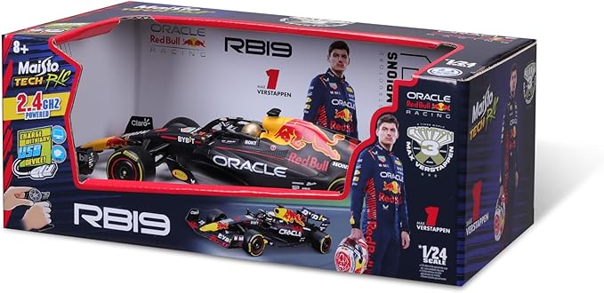 Maisto Tech R/C 1:24 2023 Oracle Red Bull Racing RB19 Verstappen #1