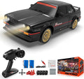 RC Drift Car with Gyro Fast RC Cars for Adults 50KM/h Drifting RC Car 2.4GHz 1/16 Remote Control Cars 4WD High Speed Racing Vehicle Sport Toy Cars with LED Lights for Adults Boys Girls Kids
