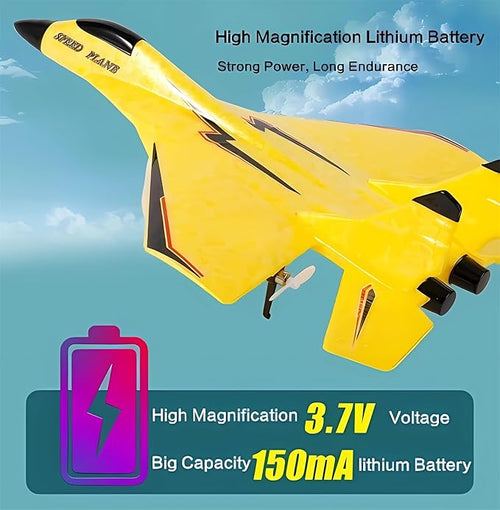 2023 New Remote Control Wireless Airplane Toy With Lights USB Rechargeable SU-35 RC Remote Control Plane Glider Outdoor Drop-Resistant Foam RC Air Planes Fighter Jet For Adults Aircraft Enthusiasts