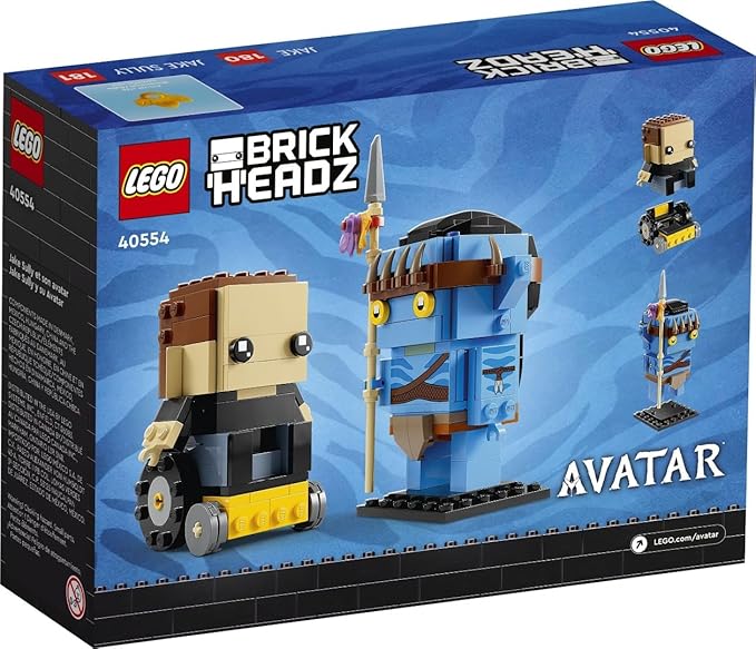 LEGO BrickHeadz Jake Sully &amp his Avatar (40554) Building Set