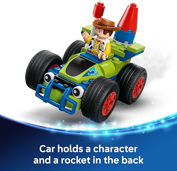 LEGO Disney and Pixar’s Toy Story Celebration Train &amp RC Car Toddler Toy - Sensory and Pretend Play Building Set for Preschool Boys and Girls Ages 4+ - Disney Gift Idea for Birthdays - 43264