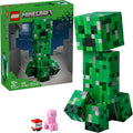 LEGO Minecraft The Creeper Kids Building Toy - Minecraft Toy for Boys &amp Girls Ages 10+ - Room Decor for Gamers w/ 1st Version Creeper Minifigure - Gift for Birthdays - 21276