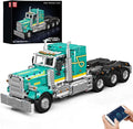 Mould King 13201 Semi Truck Building Set Flatbed Truck Toy with 3 Motors Collectible Car Model to Build and Display Buildable Gifts for Adult (2064 Pieces)