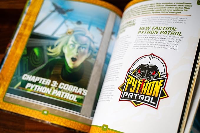 Renegade Game Studios G.I. Joe RPG Sourcebook: Ferocious Fighters Factions in Action Vol. 1
