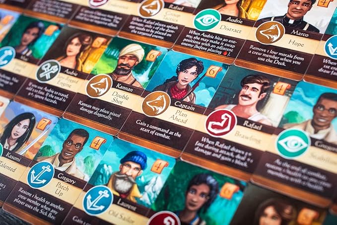 Sleeping Gods by Red Raven Games | Cooperative Campaign Board Game of Exploration Storytelling Atlas Navigation and Narrative Adventure | Solo or 1–4 Players | Ages 13+