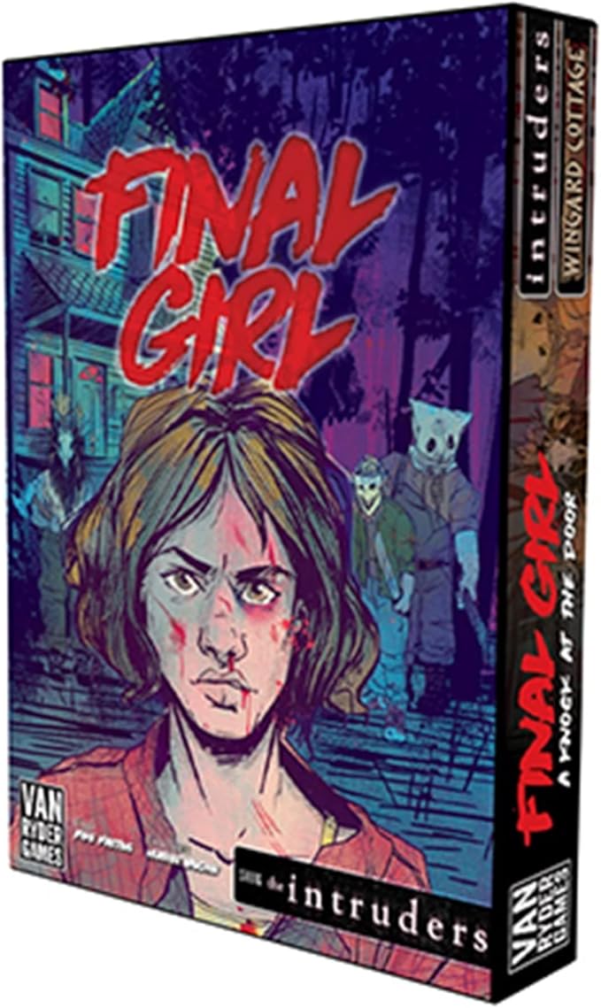 Van Ryder Games - Horror Board Game - Final Girl - A Knock at The Door Feature Film Box Core Box Required Solo Play 20-60 Mins Gameplay Ages 14+