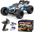 1/16 Brushless Fast RC Car for Adults Top Speed 43mph Electric Off-Road RC Monster Trucks 4X4 Remote Control High Speed RC Car for Hobby Toy Gifts (Blue)