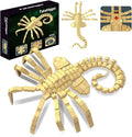 Xenomorph Facehugger Action Figure Building Kit Compatible with LegoCool Halloween Horror Toys for Adults and Boys 8-14 Years up 572 pcs