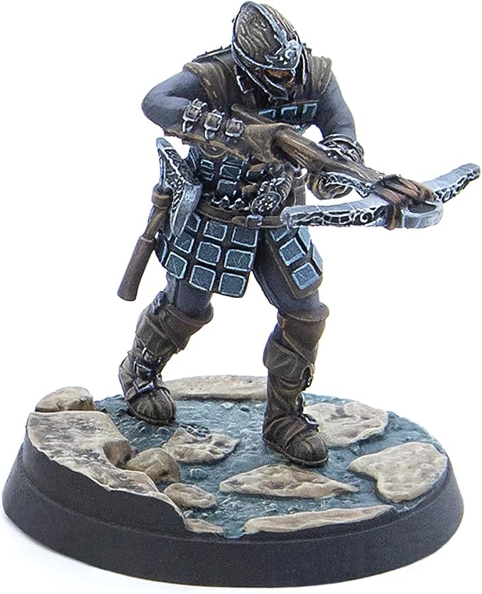 Modiphius: The Elder Scrolls: Call to Arms - Dawnguard Vampire Hunters - 6 Figure Resin Expansion Chapter 3 Unpainted 32mm RPG Miniatures w/ Scenic Bases