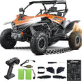 Remote Control Car All Terrain for Zforce 4WD Off Road UTV Trucks with 3 Speed and LED Bodylight 1:12 Scale Electric RC Crawler Vehicle Toy Gifts for Boys Girls Adults 2 Batteries Included