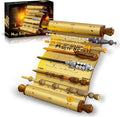 HIGH GODO Magic Wand Scroll Building Set for Adults MOC Magic Wizard Wand Model Kit Can Be Hung on The Wall Home Office Decor Kit Creative Toys Gifts for Teens Adults 14+ (761 PCS)