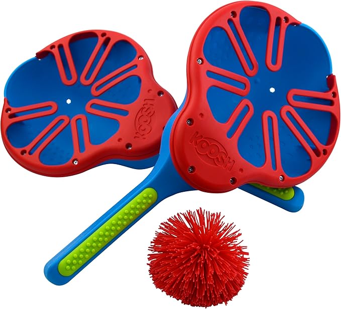 Koosh Flix Stix Ball Fun - Plays Like Lacrosse - Competitive and Cooperative Play - Play Indoors and Outdoors