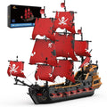 JMBricklayer Pirate Ship Building Sets for Adults 40107 Queen Anna's Revenge Pirate Ship Building Blocks Construction Set Ship Collection Display Office Room Decor Gifts for Kids Teens Boys 8+