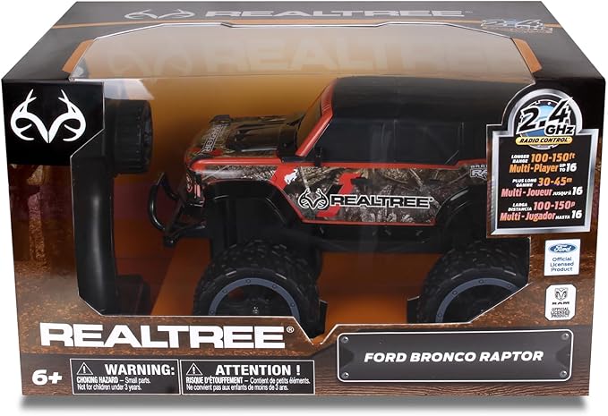 NKOK Realtree Ford Bronco Raptor RC Monster Truck
