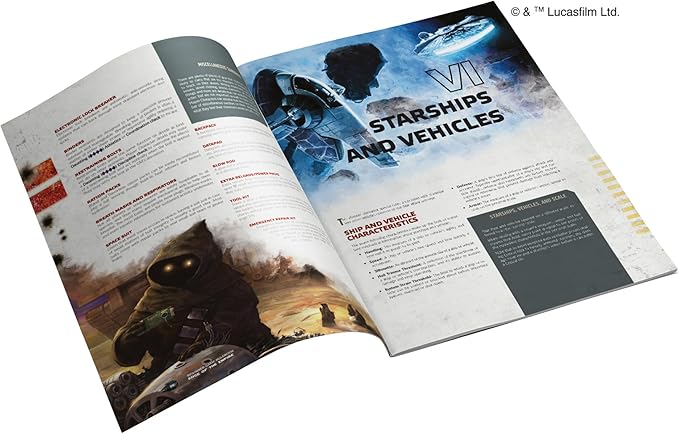 Asmodee Star Wars Edge of The Empire: Beginner Game - Embark on Galactic Adventures in a Complete Learn-As-You-Go Experience! Sci-Fi RPG Ages 10+ 3-5 Players 1 Hour Playtime
