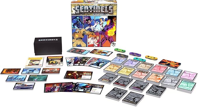 Greater Than Games | Sentinels of the Multiverse: Definitive Edition | Cooperative Strategy Board Game | 1 to 5 Players | 30+ Minutes | Ages 14+