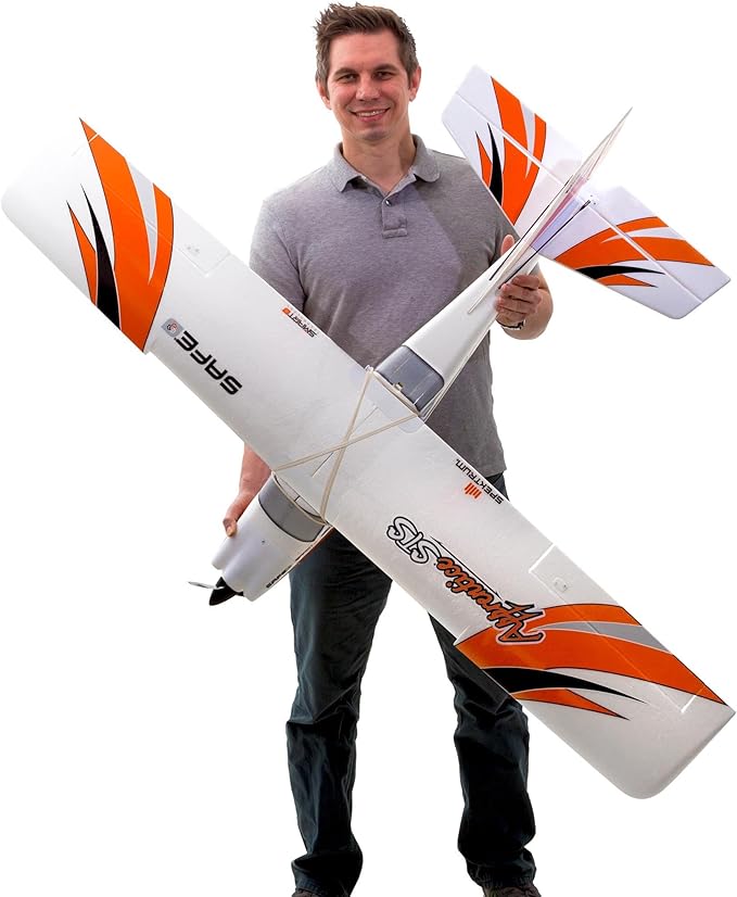 E-flite RC Airplane Apprentice STS 1.5m BNF Basic Transmitter Battery and Charger not Included Smart Trainer with Safe EFL3750