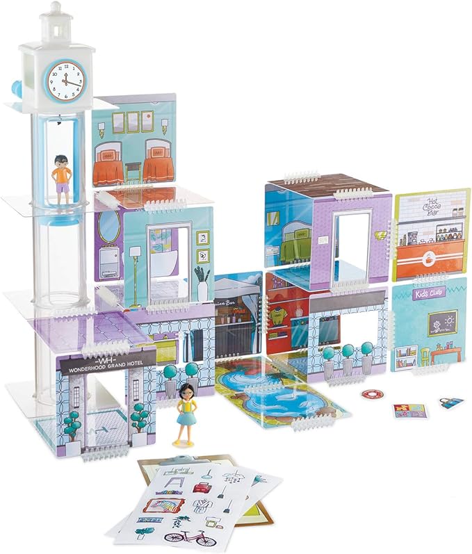MindWare WONDERHOOD Grand Hotel 64 Piece Set (Model: WH)