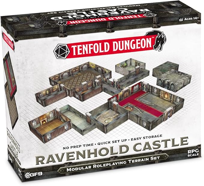 Gale Force Nine - Tenfold Dungeon - Ravenhold Castle