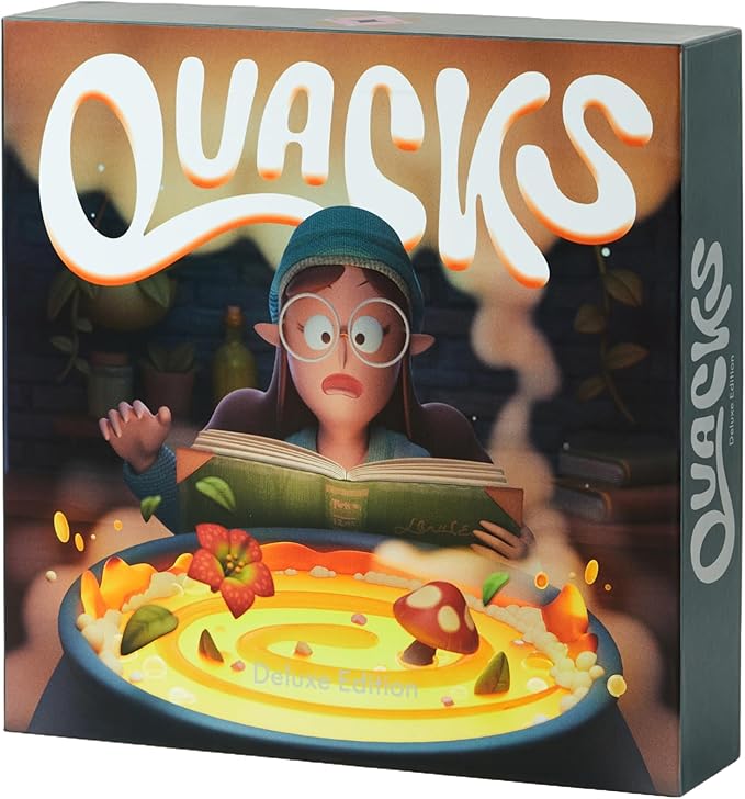 Quacks: Deluxe Edition Board Game – Formerly of Quedlinburg The New Look and New Name for The Classic Game of Exploding Potions