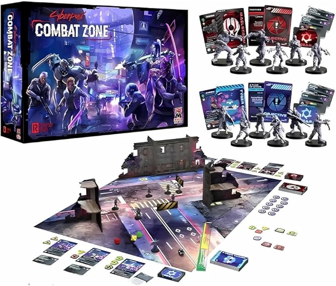Monster Fight Club Cyberpunk Red Board Game: Combat Zone Core Game