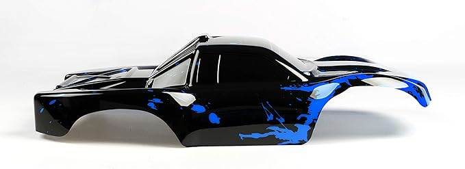 SummitLink Custom Body Muddy Blue Over Black Compatible for 1/10 Scale RC Car or Truck (Truck not Included) SS-BB-02