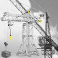 Metal Building Toys 273pcs 3 in 1 Tower Crane &amp Frame Crane &amp Windmill Metal Model SetErector Sets for Boys Age 8-12DIY Building Stem Projects Toys for KidsBirthday Gifts for Model Crane F