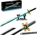 HIGH GODO Demon Anime Sword Building Set 40in Tokitou Muichirou Sword Set with Scabbard and Stand Cosplay Anime Katana Sword Building Blocks Collectible Gifts for Teens and Adults 14+ (771 PCS)