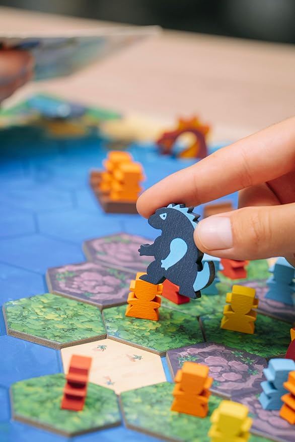 Asmodee Survive The Island Board Game (2024 Edition) - Thrilling Escape Adventure with New Monsters Fun Strategy Game for Kids &amp Adults Ages 8+ 2-5 Players 45 Minute Playtime
