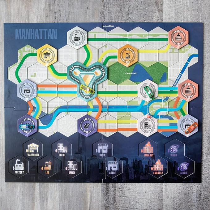 Bezier Games Maglev Metro  Black