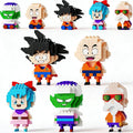 5 Dragon Figures Brick Mini Headz Building Toy 2IN1 Sitting &amp Standing Model Cute Main Dinosaur Ball Z Characters Merch Figures Micro Blocks Set Ideal Gift for Fans Adult Teen 14+ (1025PCS)