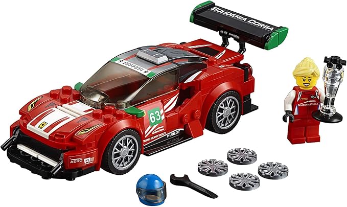 LEGO Speed Champions Ferrari 488 GT3 “Scuderia Corsa” 75886 Building Kit (179 Pieces)