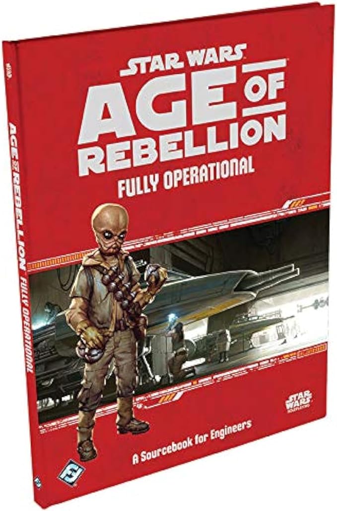 Star Wars Age of Rebellion Fully Operational EXPANSION | Roleplaying Game | Strategy Game For Adults and Kids | Ages 10 and up | 2-8 Players | Average Playtime 1 Hour | Made by Fantasy Flight Games