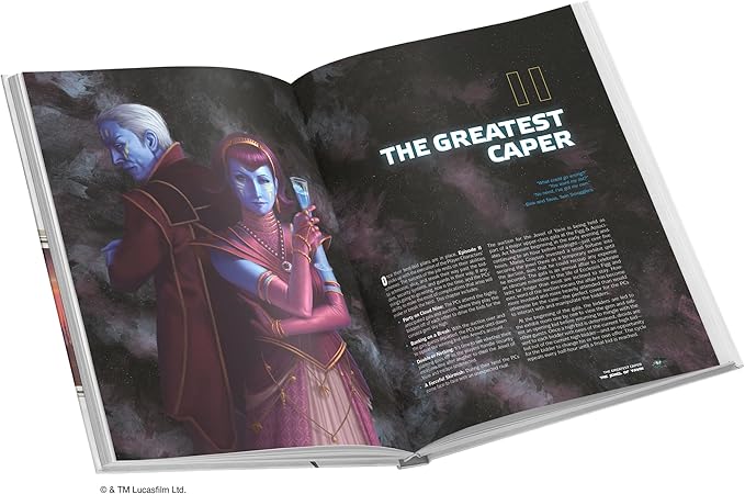 Asmodee Star Wars: Edge of The Empire Roleplaying Game The Jewel of Yavin Adventure Module - Heist Set in Bespin’s Cloud City Detailed Locations &amp Campaign Tools RPG for Ages 14+ 3-5 Players