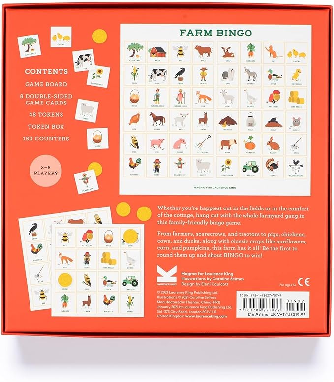 Laurence King Farm Bingo