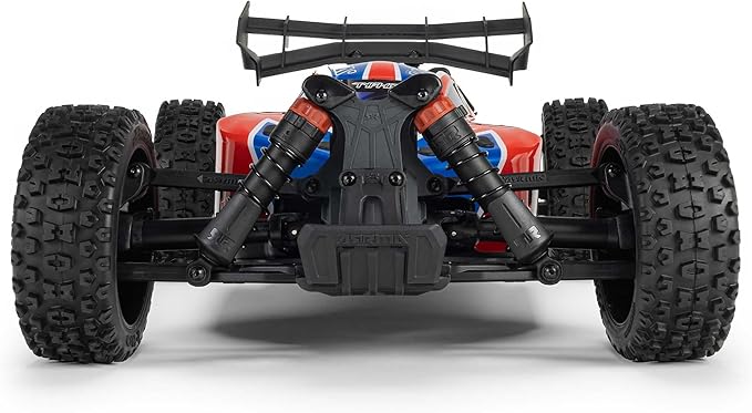 ARRMA RC Car 1/8 Typhon 4X4 223S BLX BRUSHLESS Buggy RTR (Battery and Charger Not Included) with DSC RED/Blue ARA4306V4T3