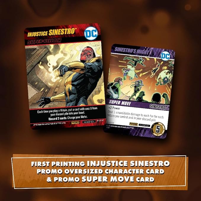Board Games DC Comics Deckbuilding Game: Injustice