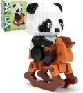 QLT QIAOLETONG Mini Animals Building Blocks Sets for Goodie Bags Party Favors for Teens 14+ 1262 PCS Small Set Micro Mini Cute Panda Building Toy Bricks for Adults Birthday Carnival Prizes