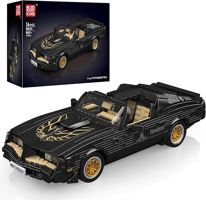 Mould King 10029 Car Model Toys MOC Bricks Collectible Sportscar Building Blocks Racing Car Building Kits for Adult Static Version 1557 Pieces