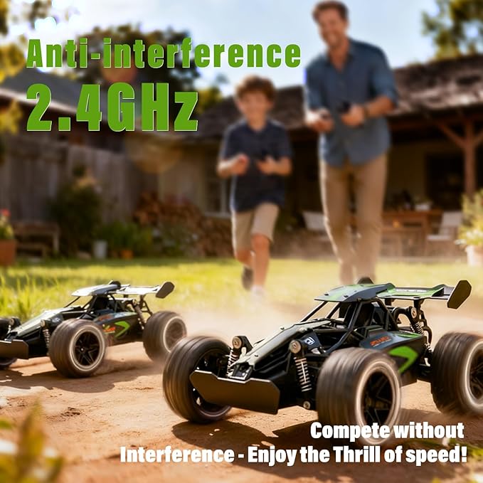 Remote Control Car 1:18 Scale RC Off-Road Car High-Speed Remote Control Vehicle Indoor &amp Outdoor Use 25 km/h Speed 40m Range Perfect for Kids &amp Adults