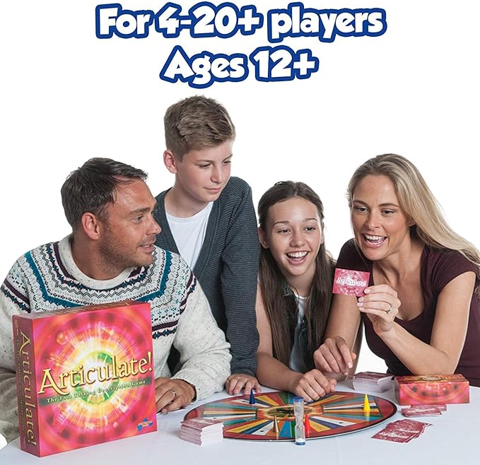 Drumond Park 5019150000056 Articulate Family Board Fast Talking Description Game Multi
