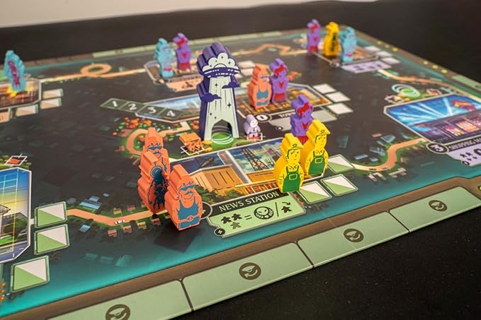 Bitewing SILOS Board Game for Adults and Families - The Secret Invasion Has Begun - Alien Sci-fi Area Control Game Designed by Dr. Reiner Knizia - 2-4 Players Age 12+