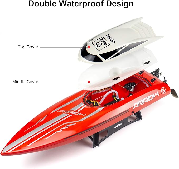 Cheerwing 25 RC Brushless 30 MPH High Speed Boat Large Racing Remote Control Boat for Adults